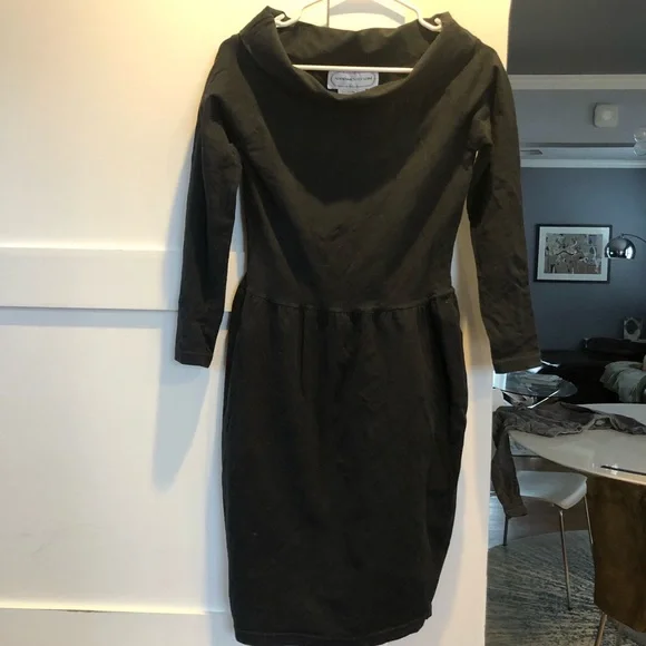 adrienne vittadini black dress Adrienne Vittadini Black Stretch Sleeveless Dress Womens Size Medium